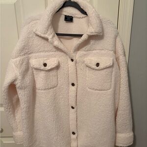 XL/XXL 32 Degrees Cream SHERPA Jacket